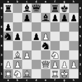 1947 Mar del Plata – Round 3 – Michel, Pascal – 0-1 – Eliskases, Erich – G34