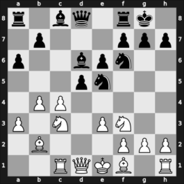 1947 Mar del Plata – Round 4 – Pilnik, Herman – 1/2-1/2 – Michel, Pascal – G35