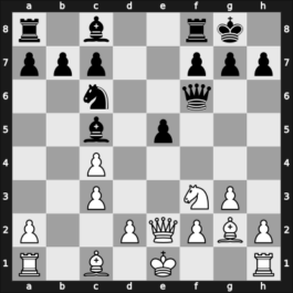1947 Mar del Plata – Round 9 – Eliskases, Erich – 1/2-1/2 – Guimard, Carlos E – G75