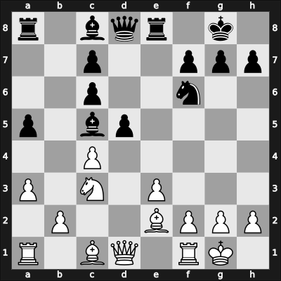 1947 Mar del Plata – Round 11 – Marini, Luis – 1/2-1/2 – Hounie Fleurquin, Carlos – G92
