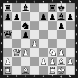 1947 Mar del Plata – Round 11 – Pizzi Possi, Tulio – 0-1 – Euwe, Max – G96
