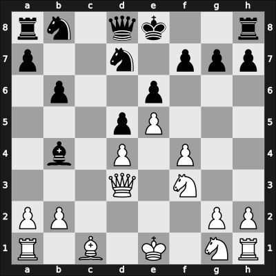 1947 Mar del Plata – Round 12 – Luckis, Marcos – 1/2-1/2 – Guimard, Carlos E – G108