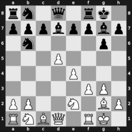 1947 Moscow – Round 1 – Liublinsky, Victor – 1-0 – Kamyshov, Mikhail – G1