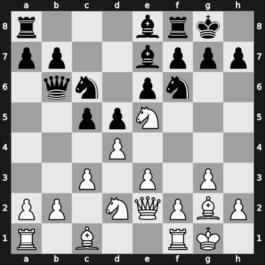1947 Moscow – Round 1 – Bogatyrev, O. – 0-1 – Ragozin, Viacheslav – G5