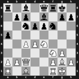 1947 Moscow – Round 1 – Bogatyrev, O – 0-1 – Chistiakov, Alexander – G7