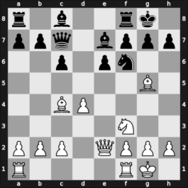 1947 Moscow – Round 1 – Kasparian, Genrikh – 1-0 – Ravinsky, Grigory – G22
