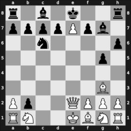 1947 Moscow – Round 1 – Rusakov, Aleksander – 0-1 – Verlinsky, Boris – G24