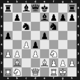 1947 Moscow – Round 1 – Konstantinopolsky, Alexander – 1-0 – er-Abramov, Lev – G28