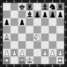 1947 Moscow – Round 11 – Magergut, Alexander Zinovievich – 0-1 – Fridstein, German – G34