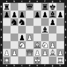 1947 Moscow Ch – Round 1 – Ragozin, Viacheslav – 1-0 – Bronstein, Daniel E – G3