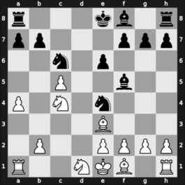 1947 Moscow Ch – Round 1 – Bogatyrev, O. – 0-1 – Aronin, Lev – G4