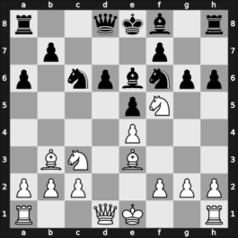 1947 Moscow Ch – Round 1 – Aronin, Lev – 1-0 – Bronstein, Daniel E – G13