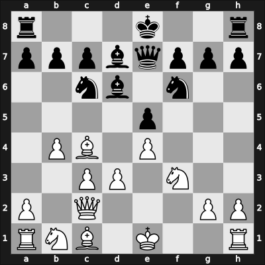 1947 Moscow Ch – Round 1 – Bronstein, David I – 1-0 – Panov, Vasily – G21