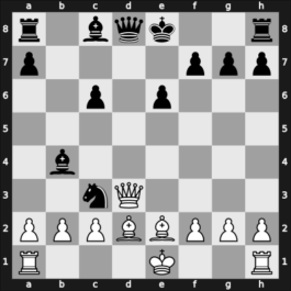 1947 Moscow RUS – Round 1 – Chistiakov, Alexander – 1/2-1/2 – Kan, Ilya A – G11