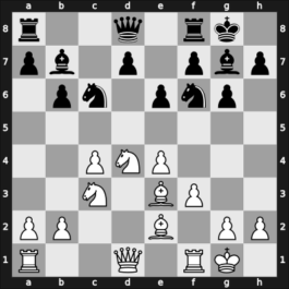 1947 Moscow RUS – Round 1 – Kamyshov, Mikhail – 0-1 – Simagin, Vladimir – G12