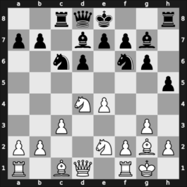 1947 Moscow RUS – Round 1 – Panov, Vasily – 0-1 – Chistiakov, Alexander – G13