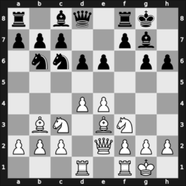 1947 Moscow RUS – Round 1 – Liublinsky, Victor – 1-0 – Magergut, Alexander Zinovievich – G16