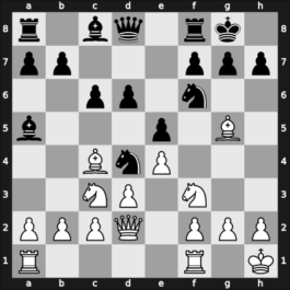 1947 Moscow RUS – Round 1 – Kamyshov, Mikhail – 0-1 – Panov, Vasily – G26