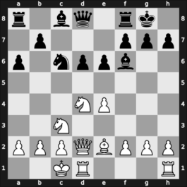 1947 Nt Essen GER – Round 1 – Unzicker, Ferdinand, Dr. – 1-0 – Weiss, Ernst – G1