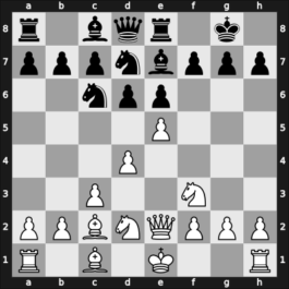 1947 Nt Essen GER – Round 1 – Malitzki – 1/2-1/2 – Rellstab, Ludwig – G5