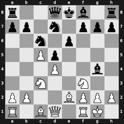 1947 Nt Lueneburg GER – Round 2 – Bogoljubow, Efim – 1-0 – Schulz, Walter – G6