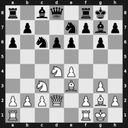 1947 Nt Lueneburg GER – Round 4 – Bogoljubow, Efim – 1-0 – Von Pohl, Arnold – G11
