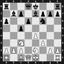 1947 Nt Lueneburg GER – Round 6 – Roedl, Ludwig – 1-0 – Von Pohl, Arnold – G16