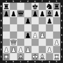 1947 Nt Lueneburg GER – Round 14 – Bogoljubow, Efim – 1-0 – Menke, Gerhard – G33