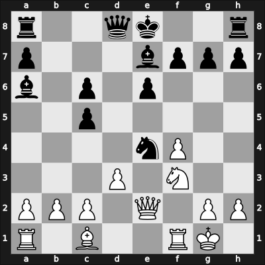 1947 Parnu – Round 1 – Kasparian, Genrikh – 1-0 – Simagin, Vladimir – G1