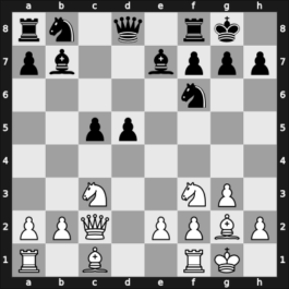 1947 Parnu – Round 1 – Makogonov, Vladimir – 1/2-1/2 – Renter, Raul – G25