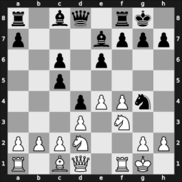 1947 Parnu – Round 1 – Kasparian, Genrikh – 1-0 – Renter, Raul – G40