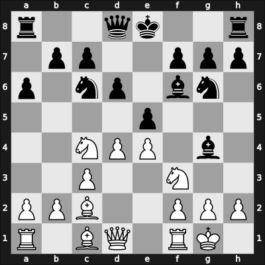 1947 Parnu – Round 1 – Keres, Paul – 1-0 – Makogonov, Vladimir – G50