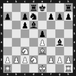 1947 Parnu – Round 1 – Simagin, Vladimir – 1/2-1/2 – Smyslov, Vladimir – G56