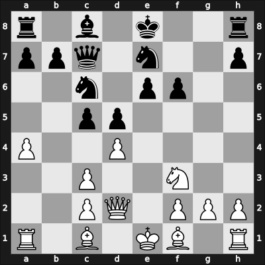 1947 Parnu – Round 1 – Smyslov, Vladimir – 1-0 – Bondarevsky, Igor – G58