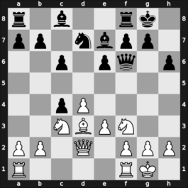1947 Riedenburg – Round 12 – Machate, Gottlieb – 1-0 – Unzicker, Wolfgang – G18