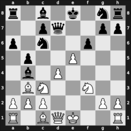 1947 San Pablo blind sim – Round 5 – Najdorf, Miguel – 1-0 – Ciasca, P – G4