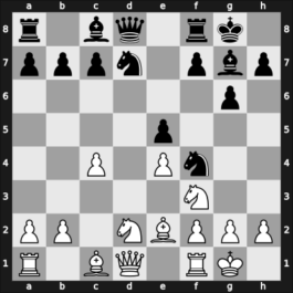 1947 San Pablo blind sim – Round 14 – Genari G – 0-1 – Najdorf, Miguel – G12