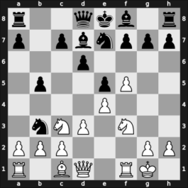 1947 San Pablo blind sim – Round 15 – Najdorf, Miguel – 1/2-1/2 – Wathagin W – G13