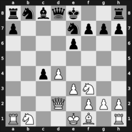 1947 San Pablo blind sim – Round 22 – Najdorf, Miguel – 1-0 – Niegelschmidt R – G18