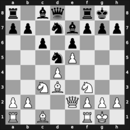 1947 San Pablo blind sim – Round 25 – Najdorf, Miguel – 1-0 – Baum, Michael – G21