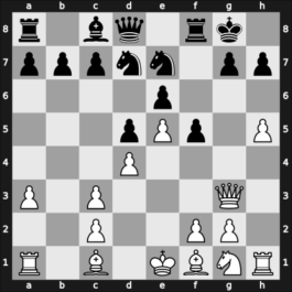 1947 San Pablo blind sim – Round 33 – Najdorf, Miguel – 1-0 – Lienert L – G29