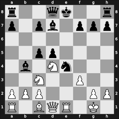 1947 San Pablo blind sim – Round 36 – Najdorf, Miguel – 1-0 – Cogan, O – G32