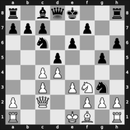 1947 San Pablo blind sim – Round 38 – Najdorf, Miguel – 1-0 – Ricardino S – G34