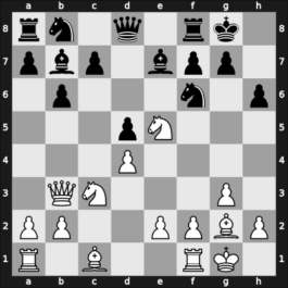 1947 San Pablo blind sim – Round 40 – Najdorf, Miguel – 1-0 – Audrada M – G36