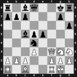 1947 San Pablo blind sim – Round 44 – Barrionuevo Gonzales, Paulo Joaquin – 0-1 – Najdorf, Miguel – G39