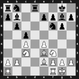 1947 Schlechter Memorial – Round 12 – Turiansky, M – 0-1 – Kottnauer, Cenek – G40