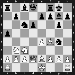 1947 Sverdlovsk – Round 1 – Grechkin, Dmitry M – 0-1 – Saigin, Vladimir – G9
