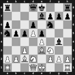 1947 URS Ch sf – Round 1 – Konstantinopolsky, Alexander – 1/2-1/2 – er-Panov, Vasily – G5