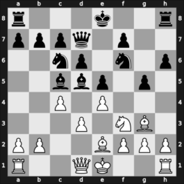 1947 URS Ch, semi final – Round 1 – Kuzminykh, Evgeny – 0-1 – Lisitsin, Georgy – G3