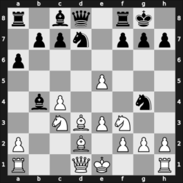 1947 URS Ch, semi final – Round 1 – Vasiljev, Aleksandr – 1/2-1/2 – Chekhover, Vitaly – G6
